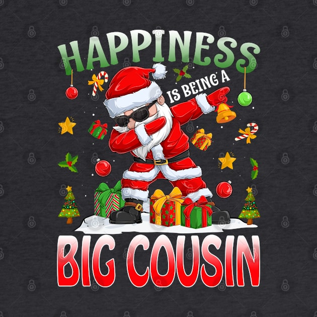 Happiness Is Being A Big Cousin Santa Christmas by intelus